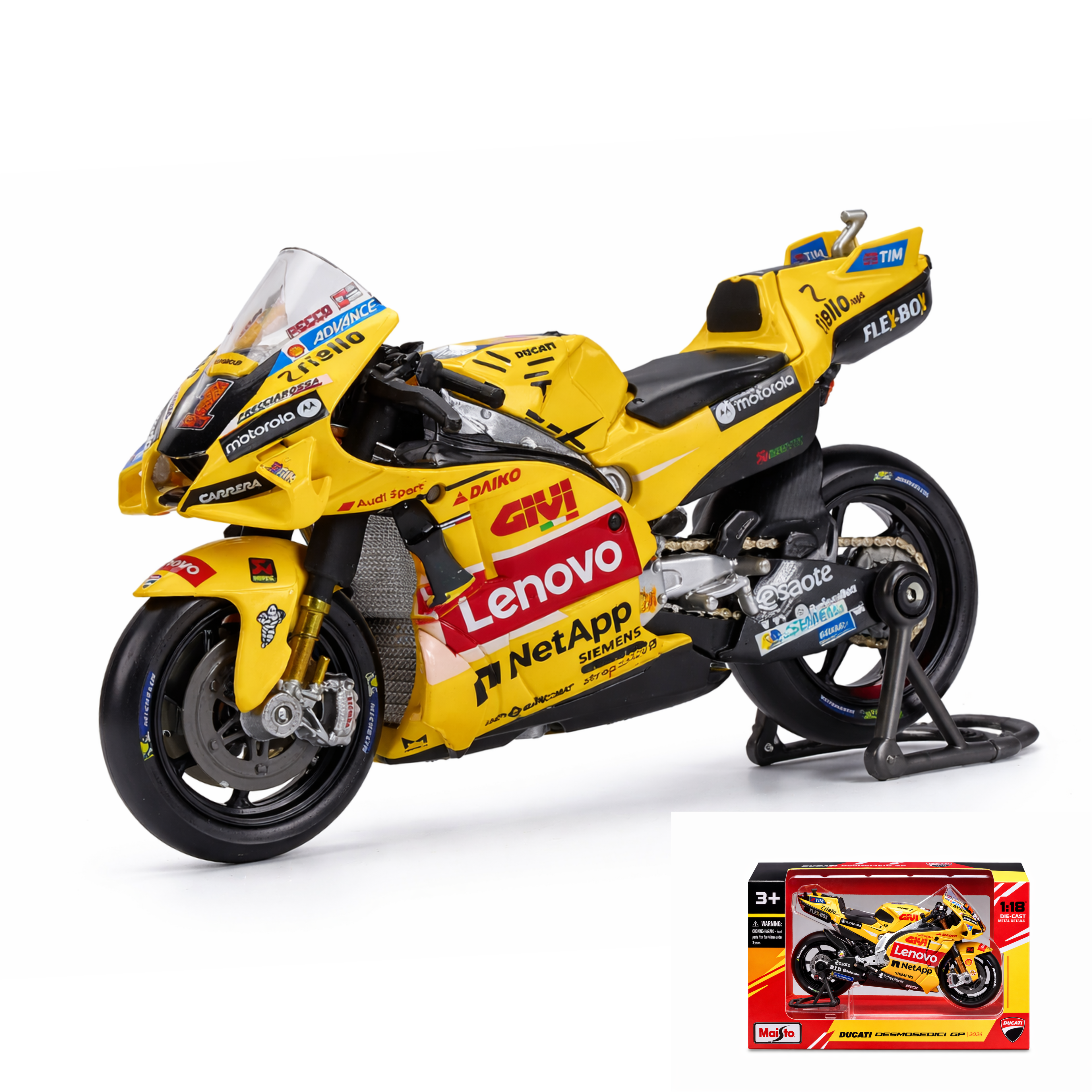 MotoGP Bike Model 2023 2024 1:12 Scale
